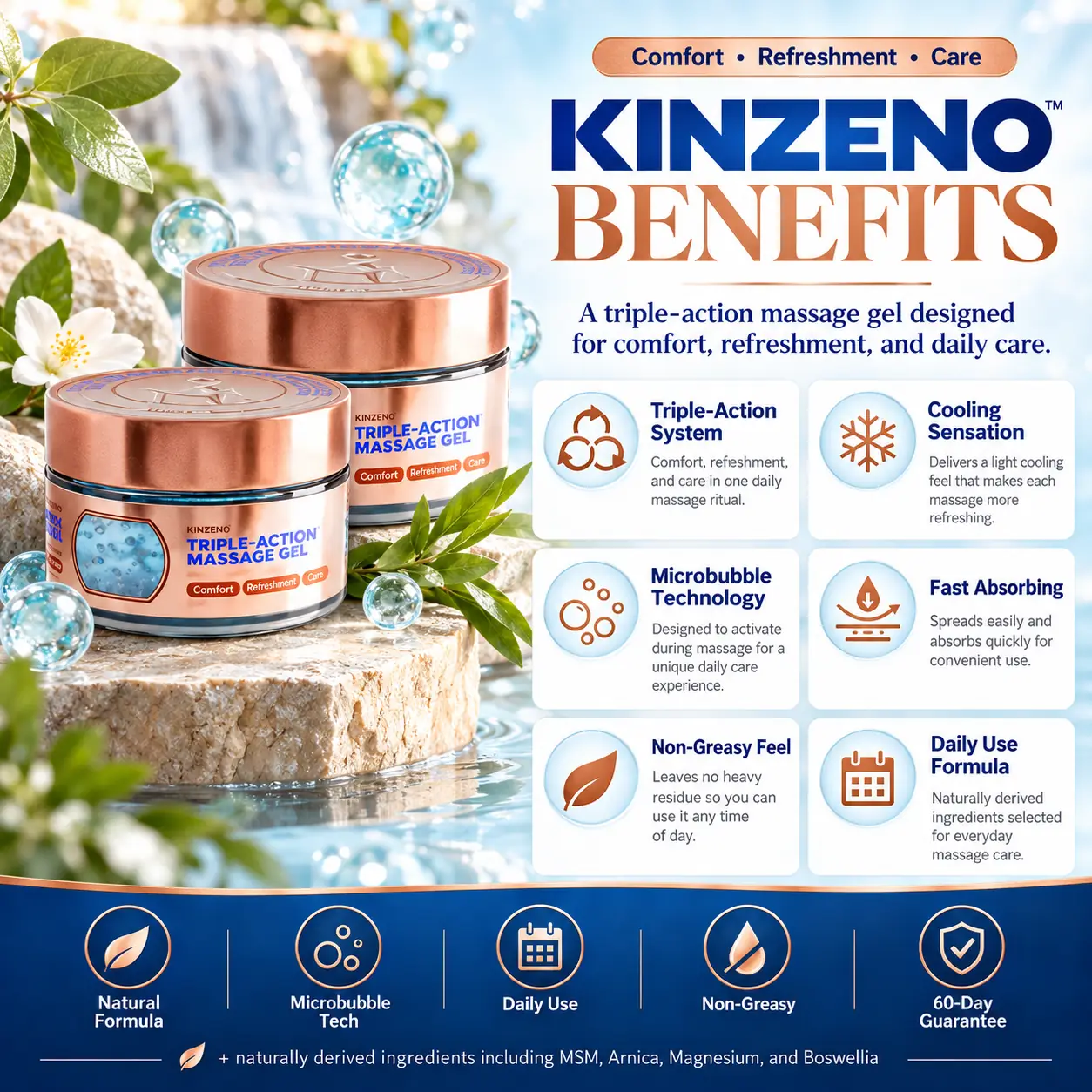 Kinzeno benefits overview